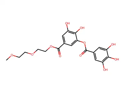 MeOEtOEt m-Digallate structure