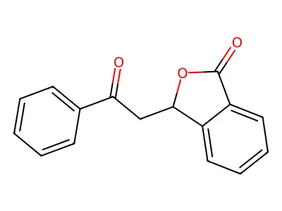 1(3H)-Isobenzofuranone, 3-(2-oxo-2-phenylethyl)- structure