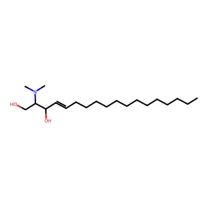 2-(二甲氨基)十八碳-4-烯-1,3-二醇 structure