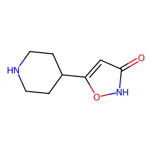 5-(4-Piperidinyl)-3(2H)-isoxazolone structure