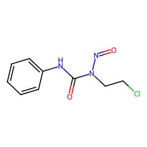 Urea, 1-(2-chloroethyl)-1-nitroso-3-phenyl- structure