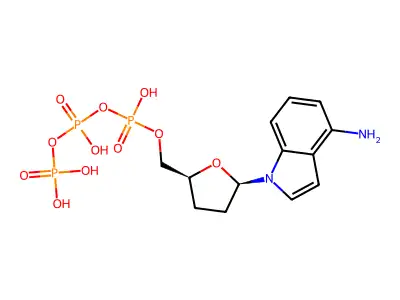 1,3,7-Trideaza-ddATP structure