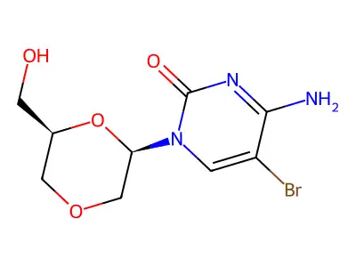 6-OHMe-1,4-dOX-BrC structure