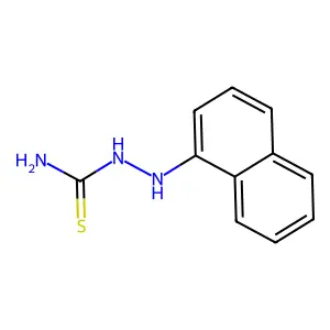 2-(1-Naphthyl)-1-hydrazinecarbothioamide structure