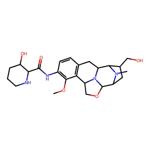 Tetrazomine structure