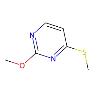 2-Methoxy-4-methylsulfanyl-pyrimidine structure