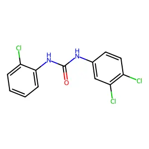 Carbanilide, 2,3',4'-trichloro- structure