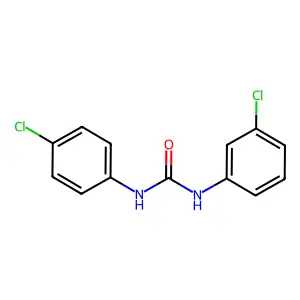 N-(3-Chlorophenyl)-N'-(4-chlorophenyl)urea structure