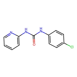N-(4-Chlorophenyl)-N'-(2-pyridinyl)urea structure