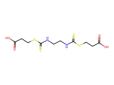 4,11-Dithia-6,9-diazatetradecane-1,14-dioic acid, 5,10-dithioxo- structure