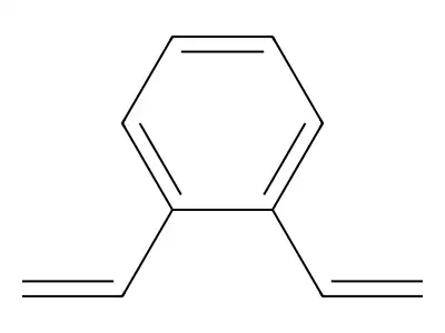 1,2-二乙烯基苯 structure
