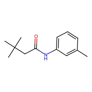 3,3-二甲基-N-(3-甲基苯基)丁酰胺 structure