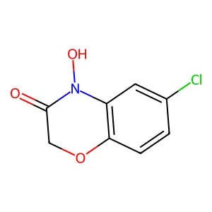 2H-1,4-Benzoxazin-3(4H)-one, 6-chloro-4-hydroxy- structure