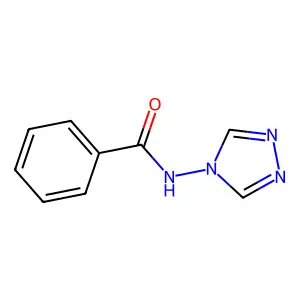 N-(1,2,4-三唑-4-基)苯甲酰胺 structure