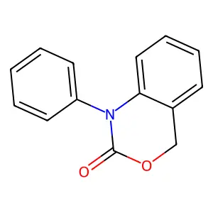 2H-3,1-Benzoxazin-2-one, 1,4-dihydro-1-phenyl- structure