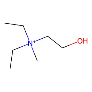 Diethylcholine structure