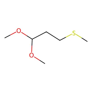 1,1-Dimethoxy-3-(methylthio)propane structure