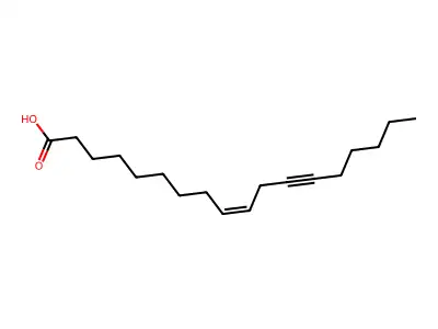 Crepenynic acid structure
