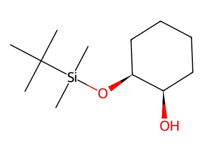 Cyclohexanol, 2-[(tert-butyldimethylsilyl)oxy]-, cis- structure