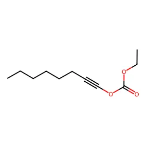 碳酸乙基辛炔酯 structure