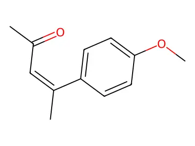 4-(4-Methoxyphenyl)pent-3-en-2-one structure