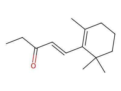 Beta methyl ionone structure