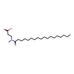 Stearoyl methyl beta-alanine structure