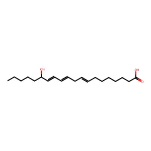 15-羟基二十碳-8,11,13-三烯酸 structure