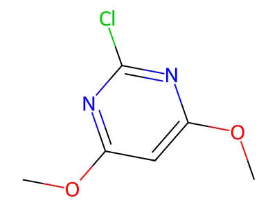 2-氯-4,6-二甲氧基嘧啶 structure