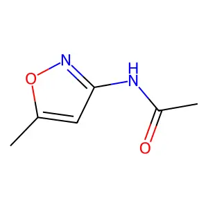 N-(5-methylisoxazol-3-yl)acetamide structure
