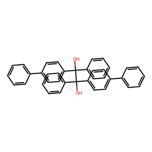 1,2-Di([1,1'-biphenyl]-4-yl)-1,2-diphenylethane-1,2-diol structure