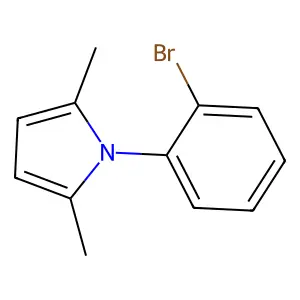 1-(2-bromophenyl)-2,5-dimethyl-1H-pyrrole structure