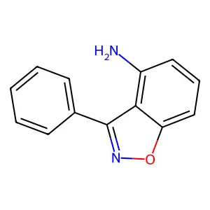 3-Phenyl-1,2-benzisoxazol-4-amine structure