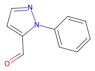 1-phenyl-1H-pyrazole-5-carbaldehyde structure