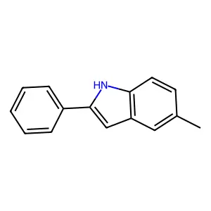 1H-Indole, 5-methyl-2-phenyl- structure