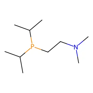 Ethanamine, 2-[bis(1-methylethyl)phosphino]-N,N-dimethyl- structure