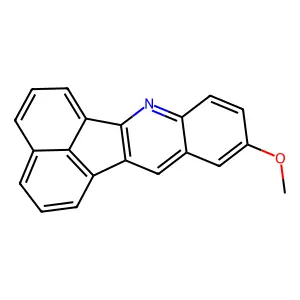 10-Methoxyacenaphtho(1,2-b)quinoline structure