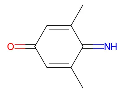 2,5-Cyclohexadien-1-one, 3,5-dimethyl-4-imino- structure