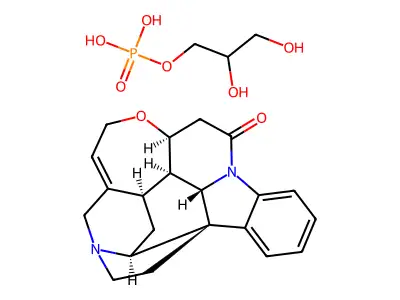 Strychnine glycerophosphate structure