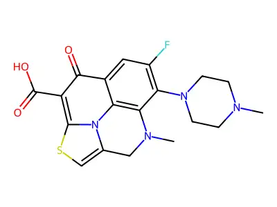 tetracyclic quinolone No. 5290 structure