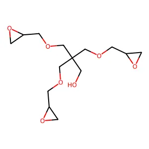 3-(Oxiranylmethoxy)-2,2-bis((oxiranylmethoxy)methyl)propanol structure