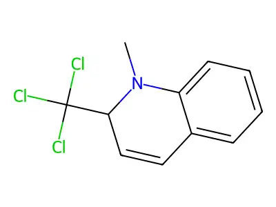 1-Methyl-2-(trichloromethyl)-1,2-dihydroquinoline structure