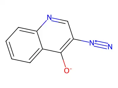 3-Diazonioquinolin-4-olate structure