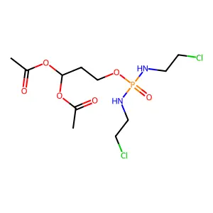 乙醛异磷酰胺 structure
