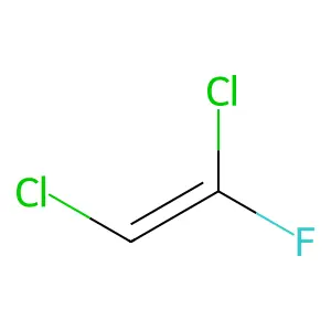 1,2-Dichloro-1-fluoroethylene structure