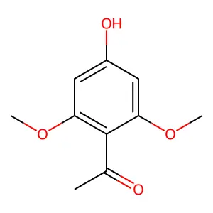 2',6'-Dimethoxy-4'-hydroxyacetophenone structure