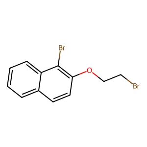 2-Bromoethyl 1-bromo-2-naphthyl ether structure