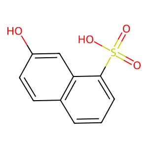 藏花酸 structure