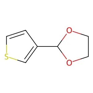2-(3-Thienyl)-1,3-dioxolane structure