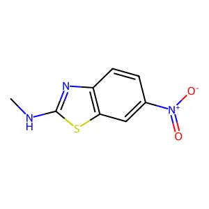 N-Methyl-6-nitrobenzo[D]thiazol-2-amine structure